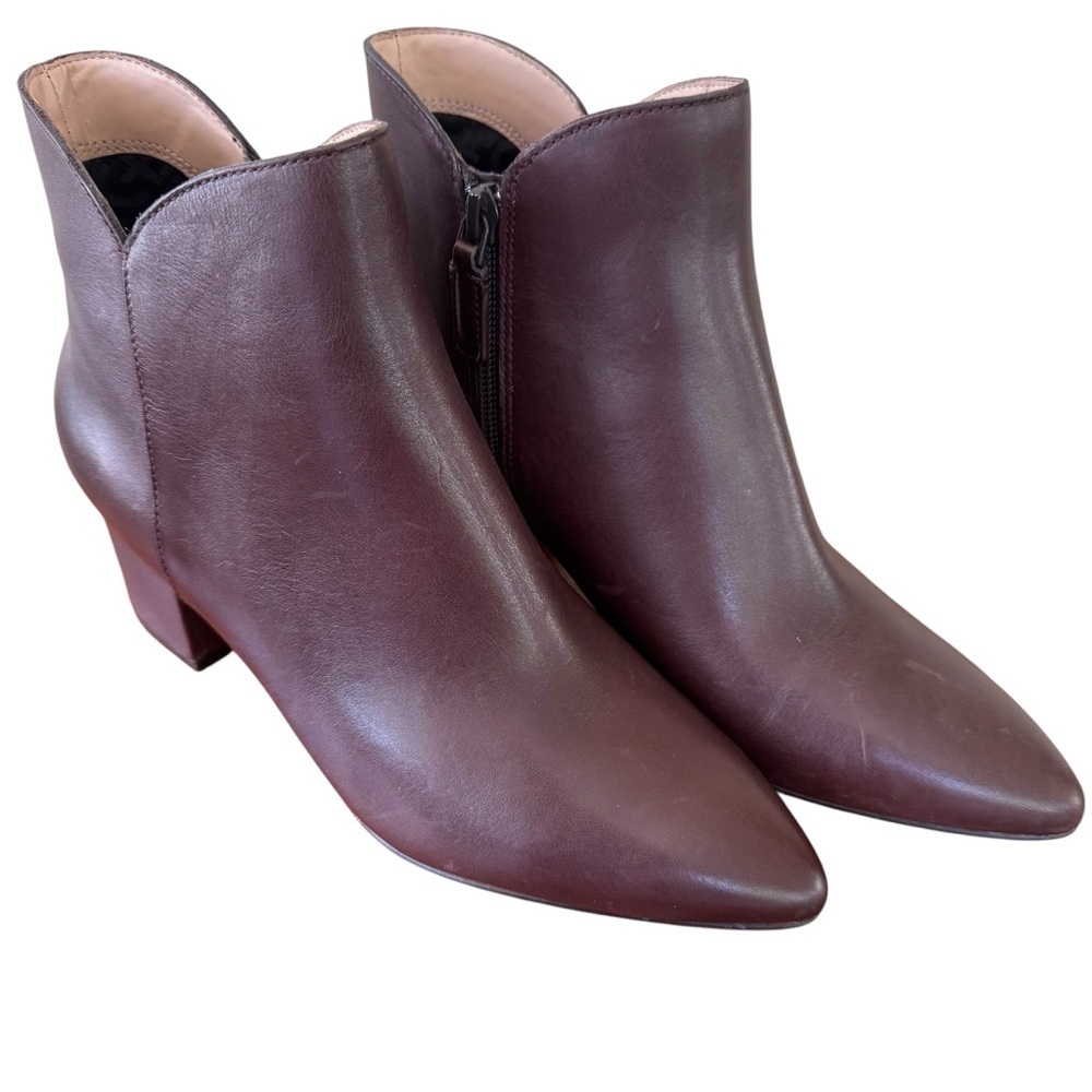 Cole Haan Elyse Bootie Brown Leather Women’s Size 7 NEW